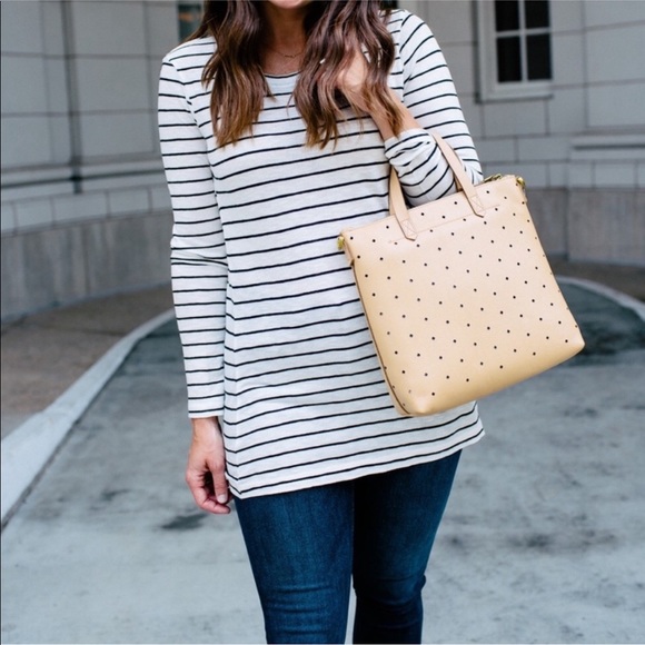 Madewell Perforated Leather Crossbody Bag - Picture 7 of 8